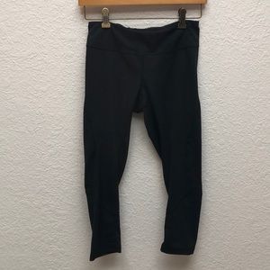 Zella Nordstrom Black cropped leggings
